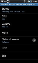 AirBubble : lire les flux audios AirPlay sur son terminal Android