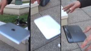 Qui résiste le mieux à une chute entre la Galaxy Tab, la Xoom et l’iPad 2 ? (Vidéo)