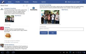 Friend Me : un client Facebook optimisé pour Honeycomb