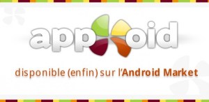 appXoid est (enfin) sur l’Android Market