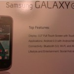 Le Samsung Galaxy Gio va arriver chez Bell en août