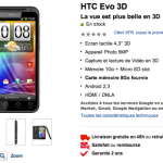 Le HTC EVO 3D est arrivé chez SFR !