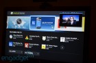 Des photos de l’interface de la Google TV sous Honeycomb