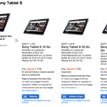 La tablette « Sony Tablet S » 32 Go WiFi est disponible à la vente en France