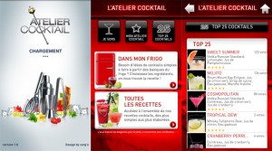 Atelier Cocktail : une application regorgeant de recettes