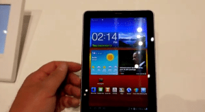Prises en main vidéos des Samsung Galaxy Tab 7.7 et Note par GPSAndCo