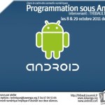 Deux journées d’initiation à la programmation Android à Montpellier les 8 et 29 octobre