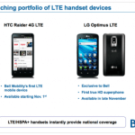 En plus de sortir en Corée, Bell va également proposer le LG Optimus LTE