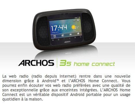 Archos 35 Home Connect