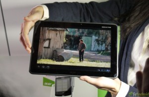 CES 2012 : Acer présente sa nouvelle tablette quadruple-coeur