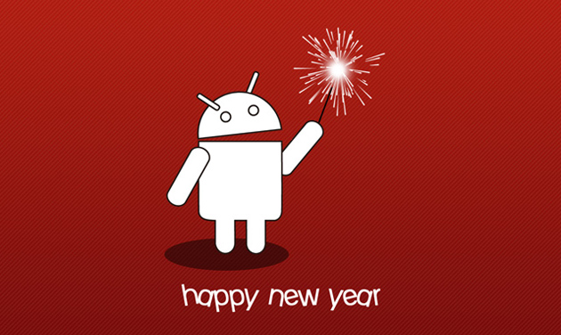 Bonne année Android