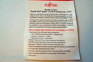 Fujitsu préparerait son smartphone quad-core sous Android ICS