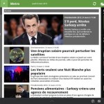 Metro France pour tablettes Android sur le Play Store