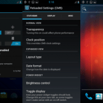 Reloaded ICS, un mod qui perfectionne la barre de notifications des appareils sur CyanogenMod9