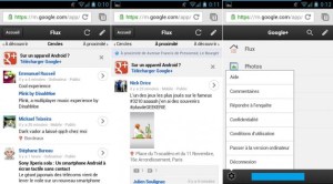 Google+ met à jour son interface pour les navigateurs web mobiles