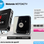 Motorola MOTOACTV en vente flash sur Qoqa
