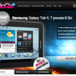 Vente flash Qoqa, la Samsung Galaxy Tab 2 7.0 à 259 euros ! Vente flash Qoqa, la Samsung Galaxy Tab 2 7.0 à 259 euros !