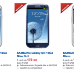 Le Galaxy S3 à partir de 179 euros chez SFR