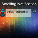 Scrolling Notifications, retrouvez vos notifications en défilement en tête d’écran