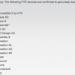 Le HTC Desire HD ne recevra pas Android 4.0
