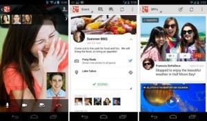 Google+, l’application du réseau social est mise à jour