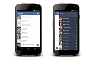 Facebook : synchronisation de photos, SMS…