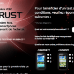 Essayer gratuitement le Huawei Ascend P1 ? C’est possible !