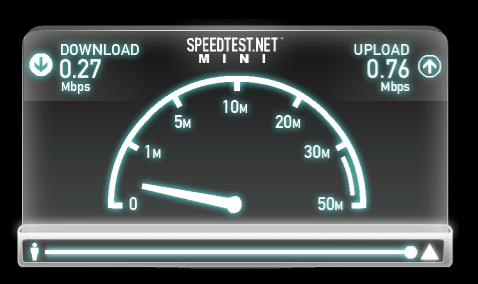 Free Mobile - Speed Test