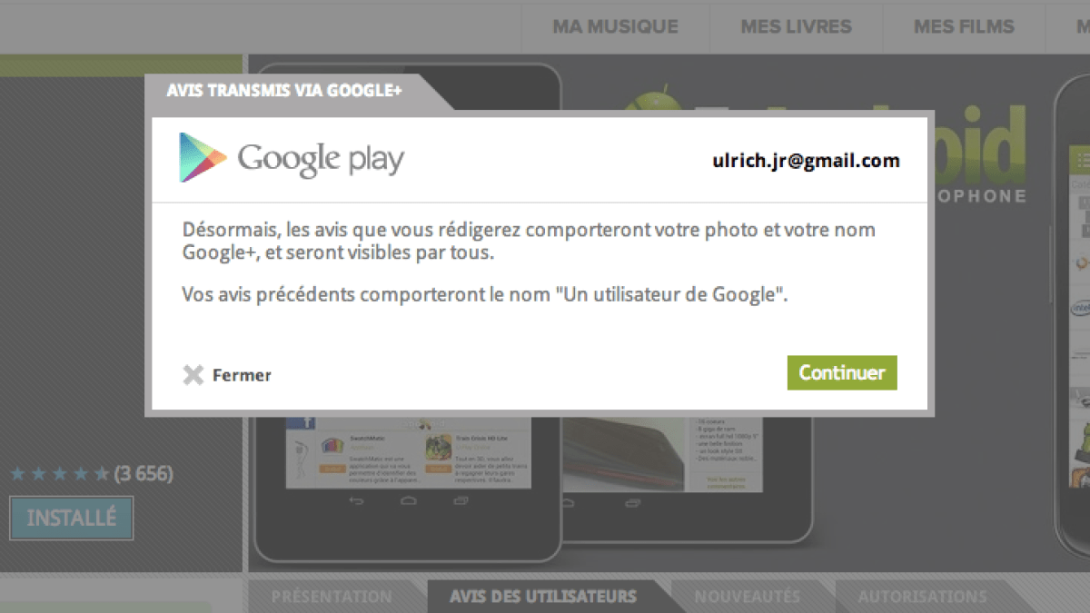 Google Play / Google+
