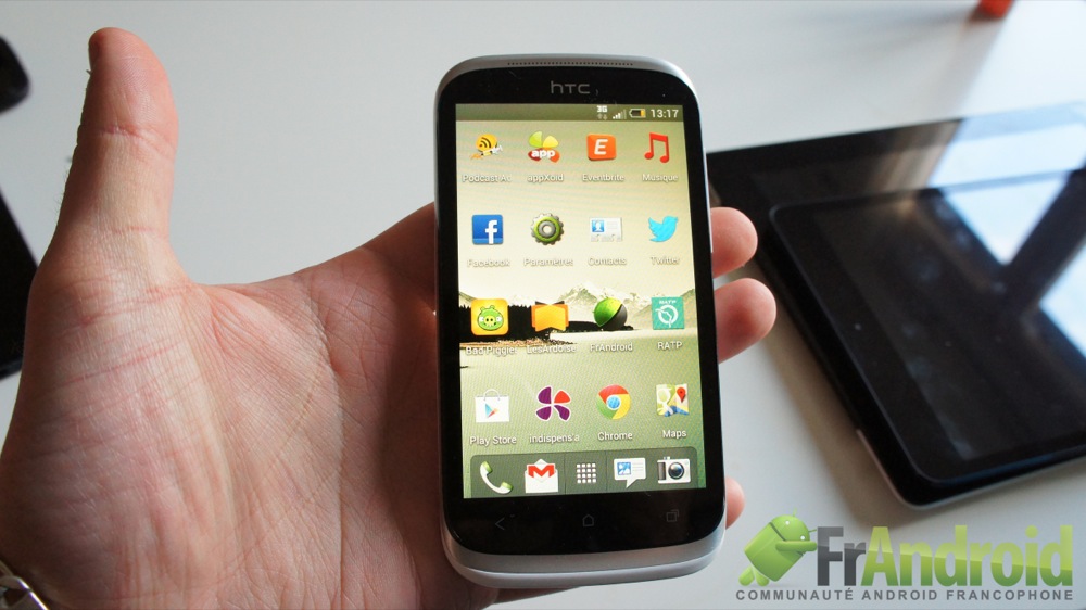 test du HTC Desire X