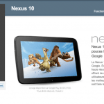 La Nexus 10 est à nouveau disponible sur le Play Store