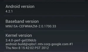[MàJ] Android 4.2.1 arrive sur les Galaxy Nexus (takju et yakju)