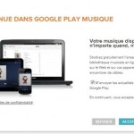 Google Play Musique, l’achat et le stockage en ligne sont désormais officiellement disponibles en France