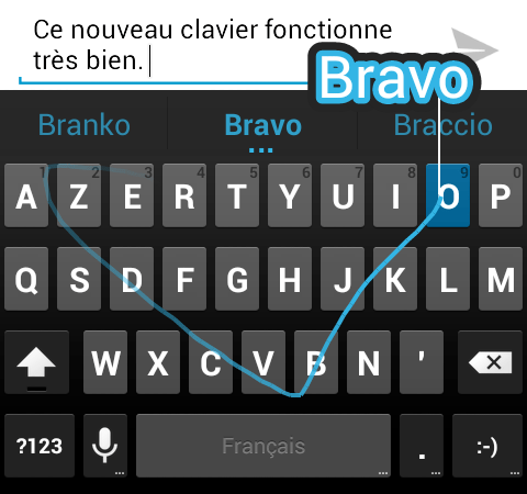  Afficher clavier android aosp 4.2 swype Installation