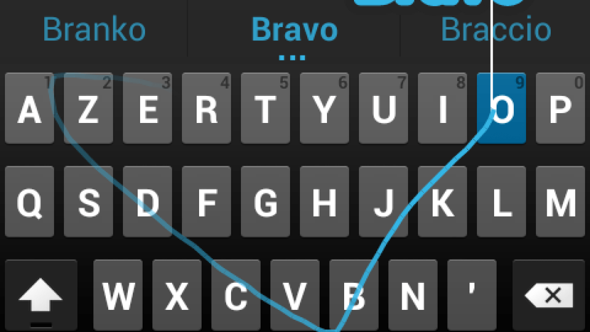 clavier android aosp jelly bean 4.2 swype saisie gestuelle
