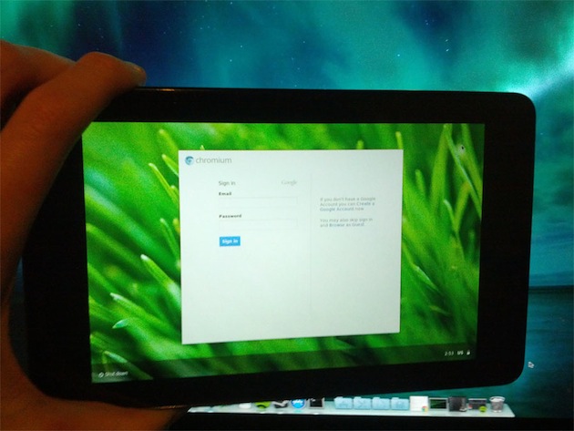 Chromium OS sur Nexus 7