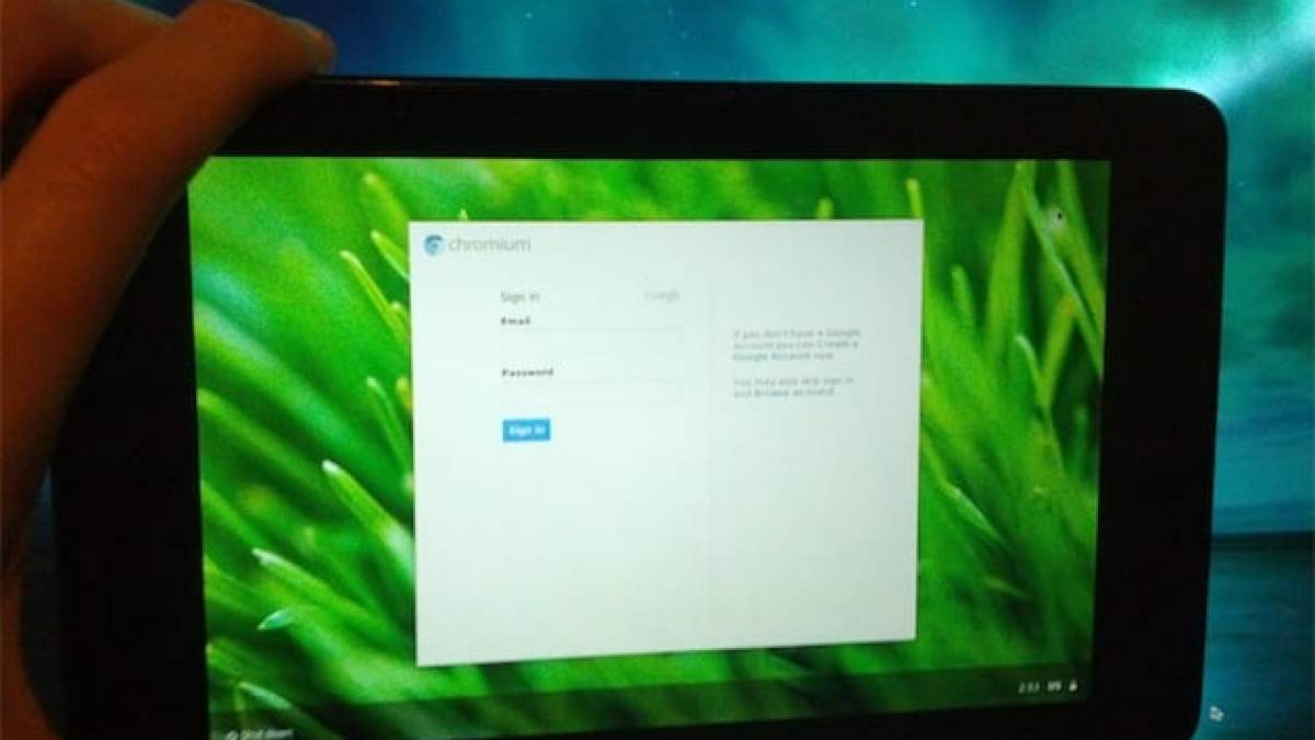 Chromium OS porté sur Nexus 7