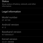 Android 4.1.2 est en cours de déploiement sur le Galaxy Note 2