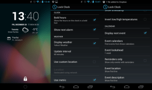 Lock Clock, un nouveau widget d’horloge personnalisable pour l’écran de verouillage sur Cyanogen