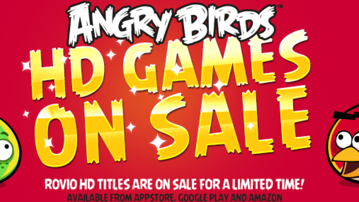 rovio angry birds solde HD 2012