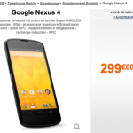 Nexus 4 : GrosBill référence le modèle 16 Go à 299 euros
