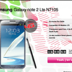 Bon plan : Samsung Galaxy Note 2 (LTE) à 599 euros