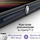 Essayez le Xperia Z dès le 2 février au Sony Store