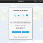 my Xperia, un service de sécurité en ligne par Sony