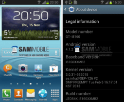 Samsung : le Galaxy Ace 2 aura la mise à jour d’Android 4.1