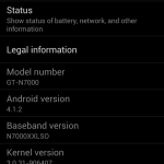 Android 4.1.2 arrive tranquillement sur le Galaxy Note