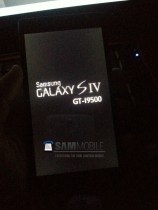 Samsung, une première apparition du Galaxy S4 ?