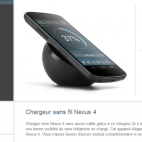 Orb, le socle de recharge sans-fil du Nexus 4 s’affiche sur Google Play