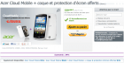 Acer Cloud Mobile, le smartphone est disponible à 229 euros chez Expansys