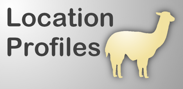 llama gestion de profils en fonction de la localisation